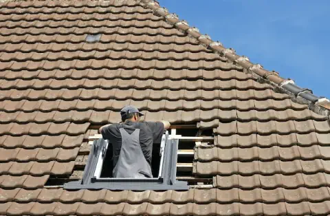 Pose de velux - Rospez